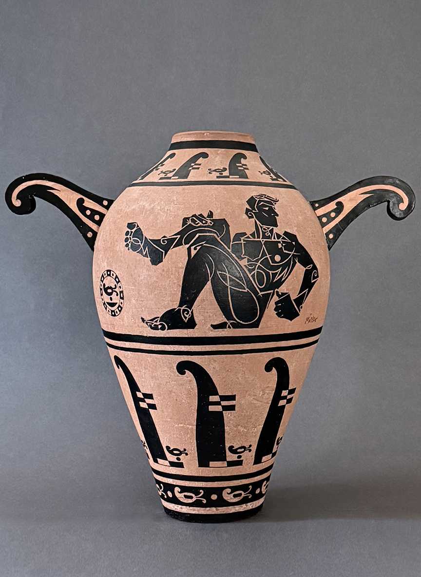 Vase (“A Leg Up”) 14 inches high