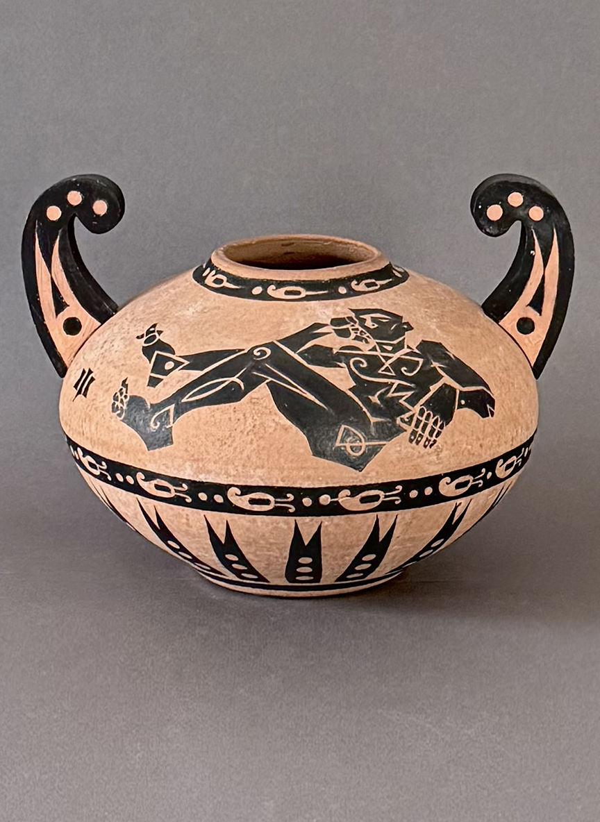 Urn (“Reclining”) 6.5 inches high